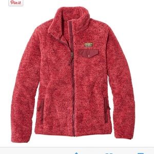 Llbean Hi-Pile Fleece Jacket